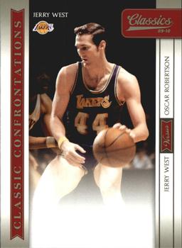 2009-10 Panini Classics - Classic Confrontations #10 Jerry West / Oscar Robertson Front