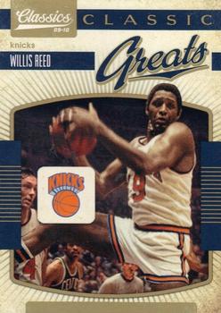 2009-10 Panini Classics - Classic Greats Gold #30 Willis Reed Front