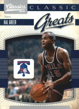 2009-10 Panini Classics - Classic Greats Silver #11 Hal Greer Front