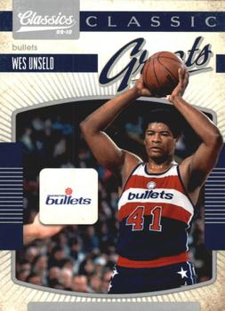 2009-10 Panini Classics - Classic Greats Silver #29 Wes Unseld Front