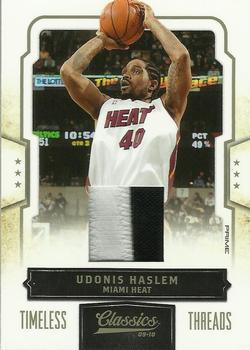 2009-10 Panini Classics - Timeless Threads Prime #76 Udonis Haslem Front