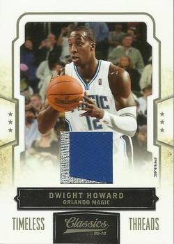 2009-10 Panini Classics - Timeless Threads Prime #78 Dwight Howard Front