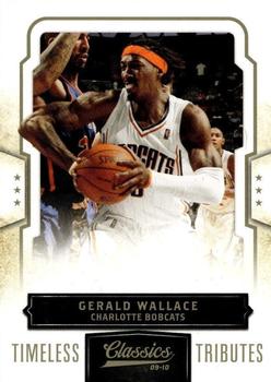 2009-10 Panini Classics - Timeless Tributes Gold #72 Gerald Wallace Front