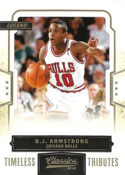 2009-10 Panini Classics - Timeless Tributes Gold #127 B.J. Armstrong Front