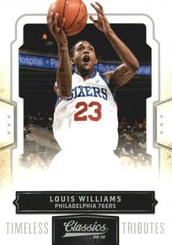 2009-10 Panini Classics - Timeless Tributes Silver #12 Louis Williams Front