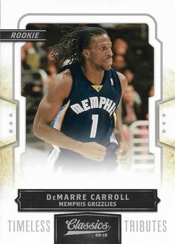 2009-10 Panini Classics - Timeless Tributes Silver #184 DeMarre Carroll Front