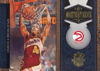 2009-10 Panini Court Kings - Masterpieces #11 Spud Webb Front