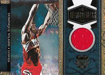 2009-10 Panini Court Kings - Masterpieces Materials #9 Dominique Wilkins Front
