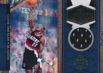 2009-10 Panini Court Kings - Masterpieces Materials #19 Clyde Drexler Front