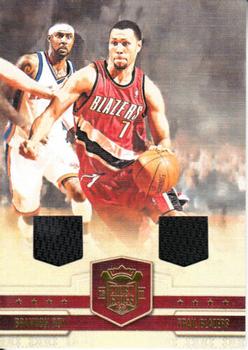 2009-10 Panini Court Kings - Materials #11 Brandon Roy Front