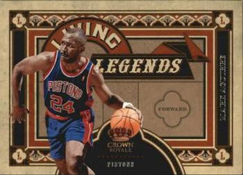 2009-10 Panini Crown Royale - Living Legends #11 Mark Aguirre Front