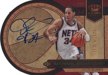 2009-10 Panini Crown Royale - Majestic Signatures #DH Devin Harris Front