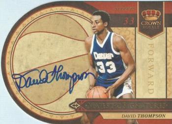 2009-10 Panini Crown Royale - Majestic Signatures #DT David Thompson Front