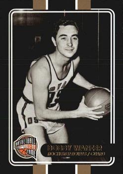 2010 Panini Hall of Fame - Black Border #87 Bobby Wanzer Front