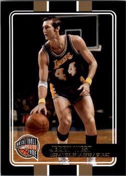 2010 Panini Hall of Fame - Black Border #88 Jerry West Front