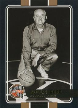 2010 Panini Hall of Fame - Black Border #116 Adolph Rupp Front