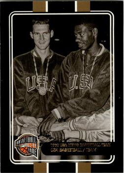 2010 Panini Hall of Fame - Black Border #148 1960 USA Men's Olympic Basketball Team Front