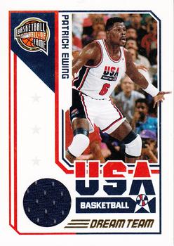 2010 Panini Hall of Fame - Dream Team Game Threads #7 Patrick Ewing Front