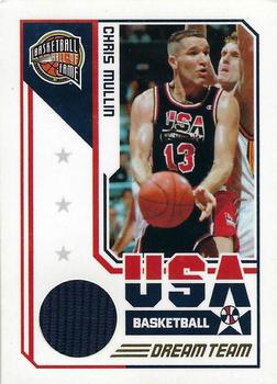 2010 Panini Hall of Fame - Dream Team Game Threads #8 Chris Mullin Front