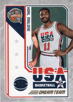 2010 Panini Hall of Fame - Dream Team Marble #4 Karl Malone Front