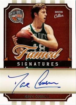2010 Panini Hall of Fame - Famed Signatures #DC Dave Cowens Front