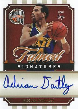2010 Panini Hall of Fame - Famed Signatures #AD Adrian Dantley Front