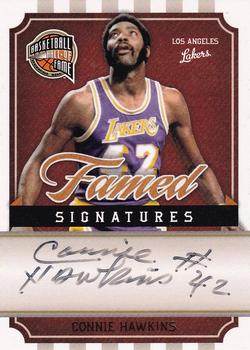 2010 Panini Hall of Fame - Famed Signatures #CH Connie Hawkins Front