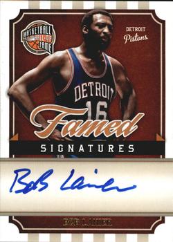 2010 Panini Hall of Fame - Famed Signatures #BL Bob Lanier Front