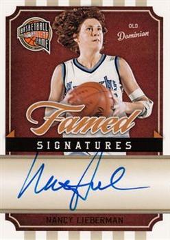 2010 Panini Hall of Fame - Famed Signatures #NL Nancy Lieberman Front
