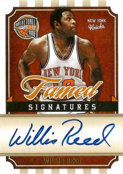 2010 Panini Hall of Fame - Famed Signatures #WR Willis Reed Front