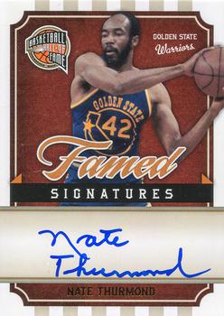 2010 Panini Hall of Fame - Famed Signatures #NT Nate Thurmond Front