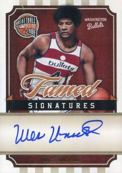 2010 Panini Hall of Fame - Famed Signatures #WU Wes Unseld Front