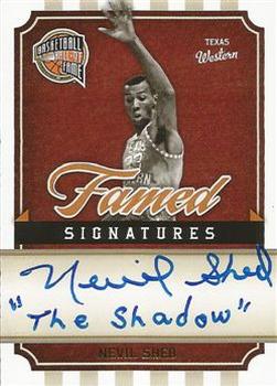 2010 Panini Hall of Fame - Famed Signatures #NS Nevil Shed Front