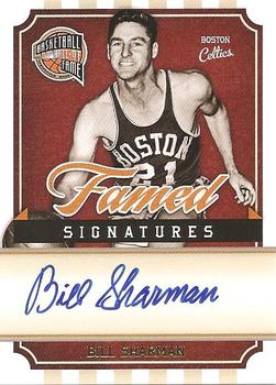 2010 Panini Hall of Fame - Famed Signatures #BS Bill Sharman Front