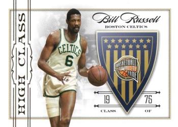 2010 Panini Hall of Fame - High Class #2 Bill Russell Front
