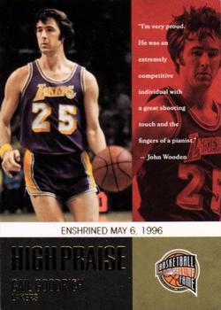 2010 Panini Hall of Fame - High Praise #3 Gail Goodrich Front