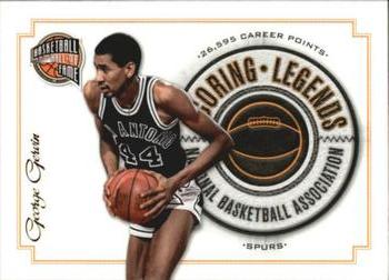 2010 Panini Hall of Fame - Scoring Legends #7 George Gervin Front