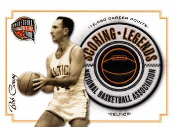 2010 Panini Hall of Fame - Scoring Legends #14 Bob Cousy Front