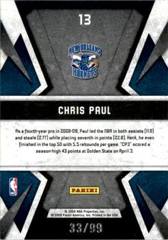 2009-10 Panini Limited - Banner Season #13 Chris Paul Back