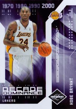 2009-10 Panini Limited - Decade Dominance #18 Kobe Bryant Front