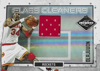 2009-10 Panini Limited - Glass Cleaners #11 Hakeem Olajuwon Front