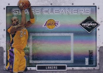 2009-10 Panini Limited - Glass Cleaners Silver Spotlight #6 Kobe Bryant Front