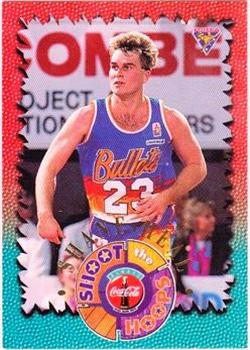 1995 Coca-Cola Shoot the Hoops #3 Shane Heal Front