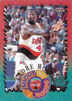 1995 Coca-Cola Shoot the Hoops #10 Andre Moore Front