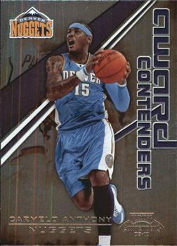 2009-10 Panini Playoff Contenders - Award Contenders #5 Carmelo Anthony Front