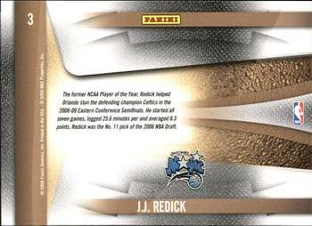 2009-10 Panini Playoff Contenders - Draft Class #3 J.J. Redick Back