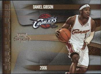 2009-10 Panini Playoff Contenders - Draft Class #5 Daniel Gibson Front