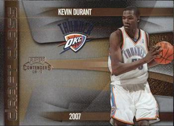 2009-10 Panini Playoff Contenders - Draft Class #7 Kevin Durant Front