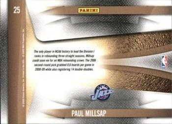 2009-10 Panini Playoff Contenders - Draft Class #25 Paul Millsap Back