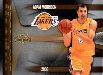 2009-10 Panini Playoff Contenders - Draft Class Gold #2 Adam Morrison Front